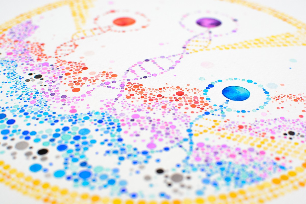 illustration of stem cells