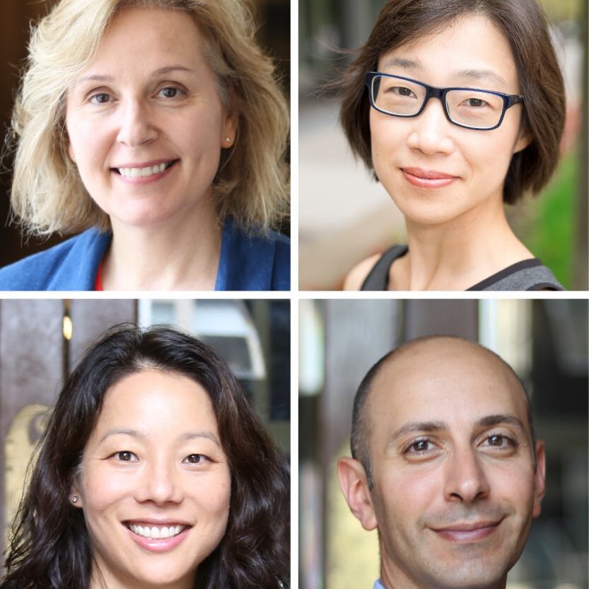 Portrait of Julie Audet, Margaret Hai-Ling Cheng, Naomi Matsuura and José Zariffa