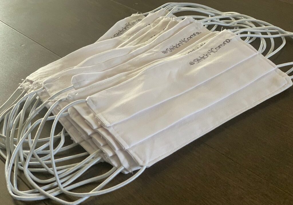stack of face masks